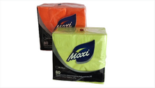 САЛФЕТКИ MAXI LUX 33x33/80 КОЛОР