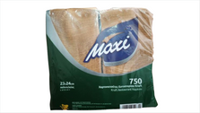 САЛФЕТКИ MAXI 23x24/750 КРАФТ